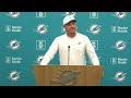 Craig Aukerman meets with the media | Miami Dolphins
