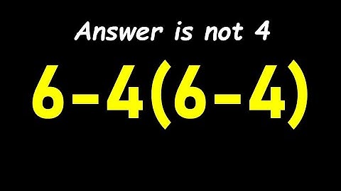 Most People Get This Math Problem Wrong!