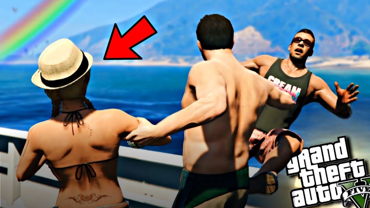 Rescuing My Daughter From a Yacht! GTA 5 Gameplay #6