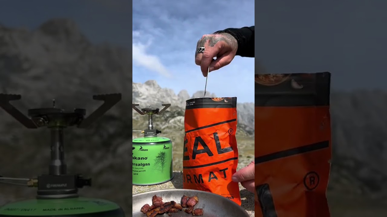 Fire Maple G3 Pot + Real turmat = Easy backpacking lunch! 