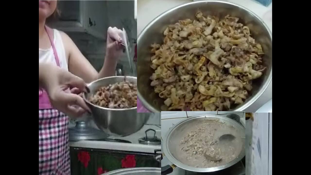cow pancreas recipe(ilokano version) style dinuguan(halal) - YouTube