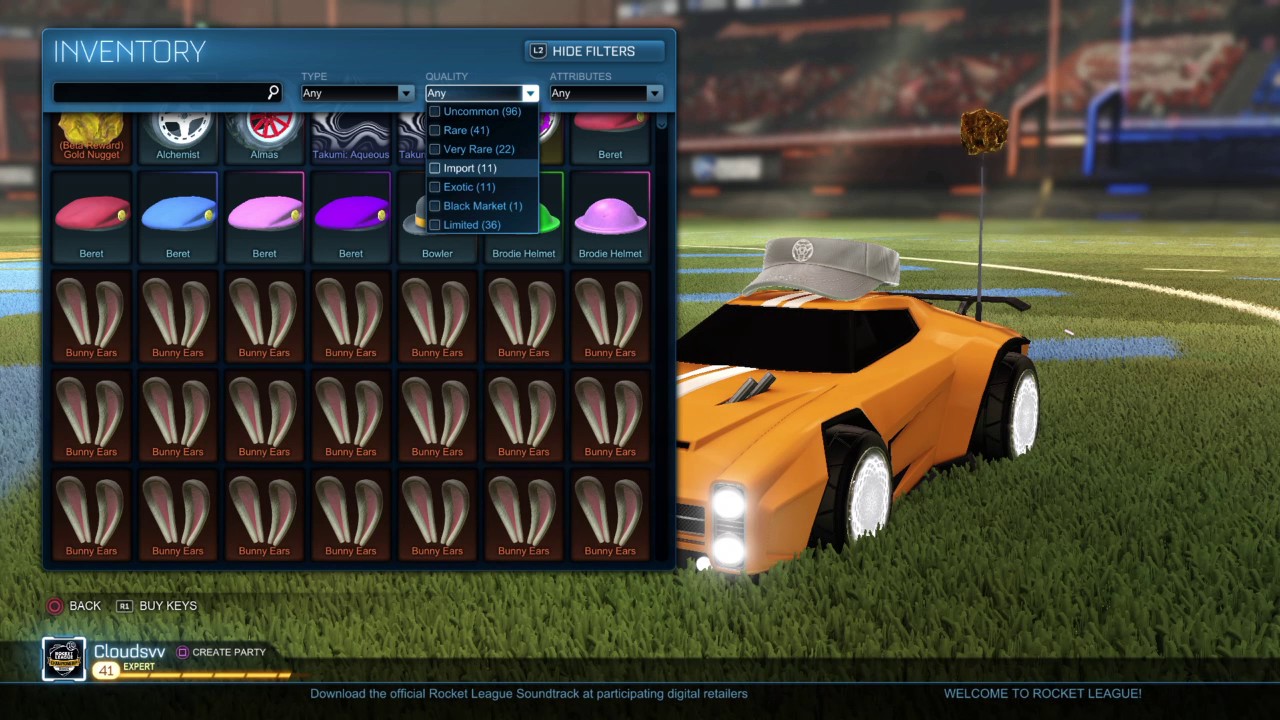 Grey Kalos From TradeUp Rocket League® YouTube