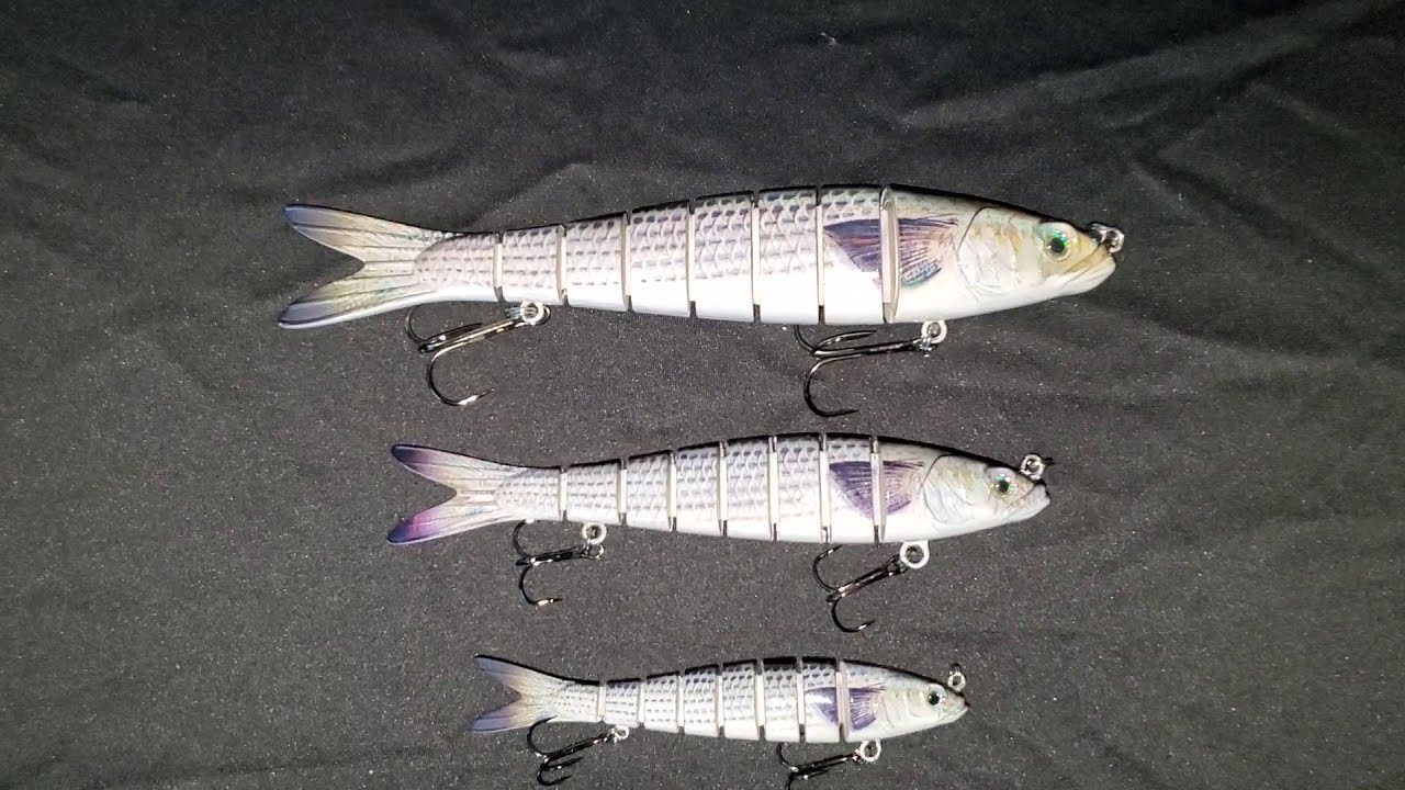 SML Motion Minnow Swimbait Lure Kit Info 