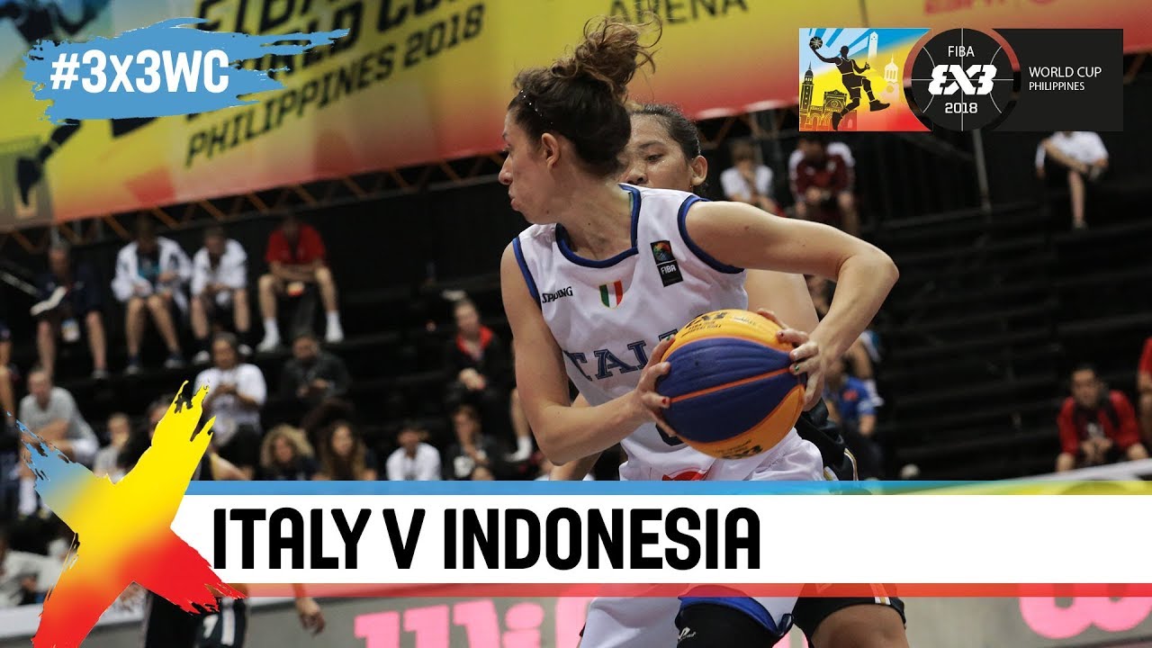 girls like you Italy v Indonesia | Women's Full Game | FIBA 3x3 World Cup 2018