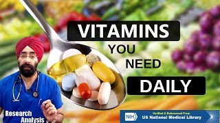 What VITAMINS do you Need Daily - fat soluble vs water soluble | Dr.Education (Hindi - Eng Subs) screenshot 4