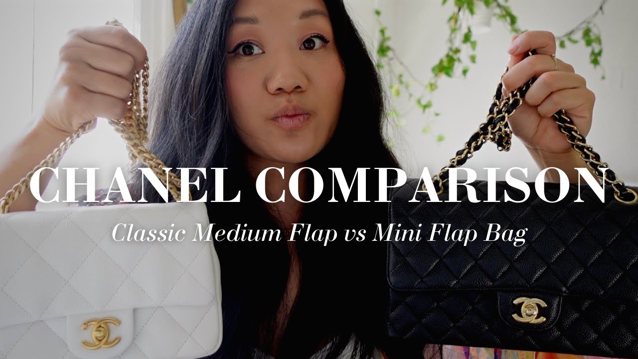 chanel classic flap small vs medium