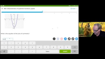 IXL Algebra1 - BB.1 Characteristics of Quadratic Functions: Graphs