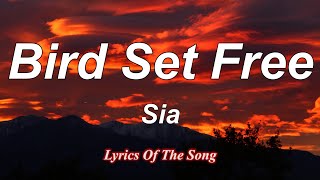 Sia  - Bird Set Free (Lyrics)