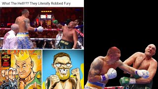 Tyson Fury Vs Oleksandr Usyk 🔥🔥🔥#boxer #boxing #tysonfuryfans