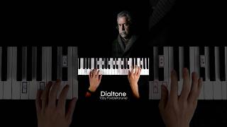 it was all a dream...🎹dialtone(deltarune) piano tutorial #shorts
