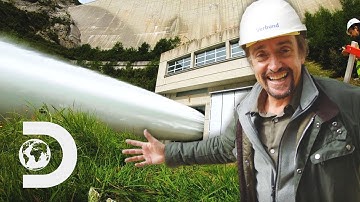 Richard Feels The POWER Of This Huge Valve Pouring Out 20K Litres Per Second | Richard Hammond