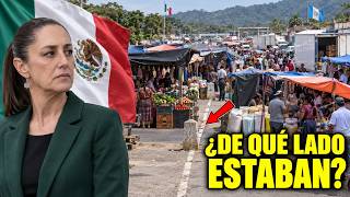 GUATEMALTECOS LEVANTARON UN MERCADO EN LA FRONTERA: México Finalmente Intervino
