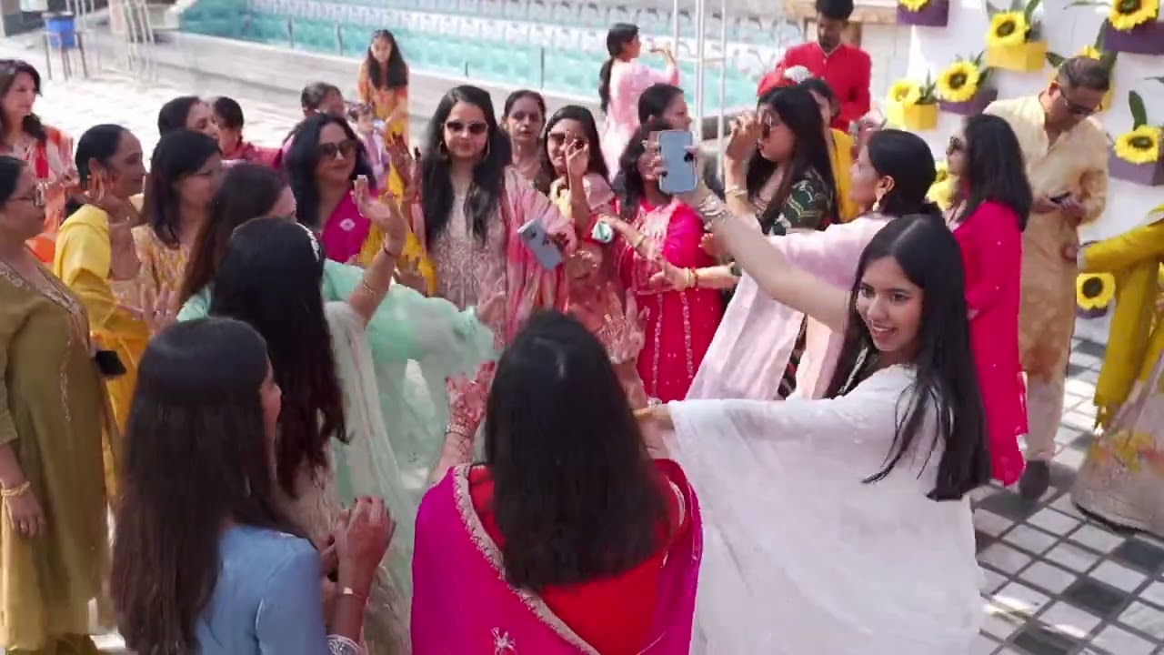 Suneheri Subah. Haldi for Mom & Dad’s 50th #Anniversary #Celebration #nepal #couplegoals #reels  