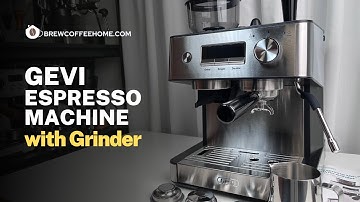 Gevi ECMI0-SS0A1 Espresso Machine with Grinder Review | Affordable Grind & Brew Espresso Machine