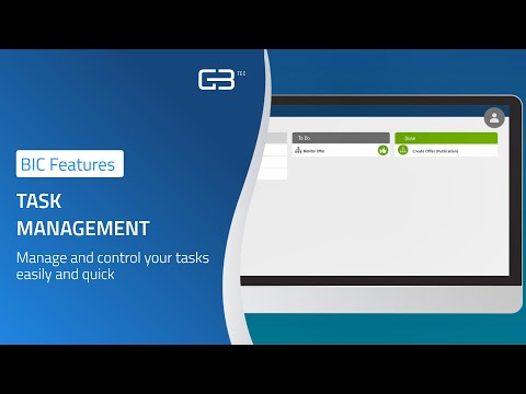 Easy and fast task management with BIC Process Design I Process Management I GBTEC