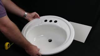 Sink 1720 White Oval From American Built Pro In Atlanta Ga