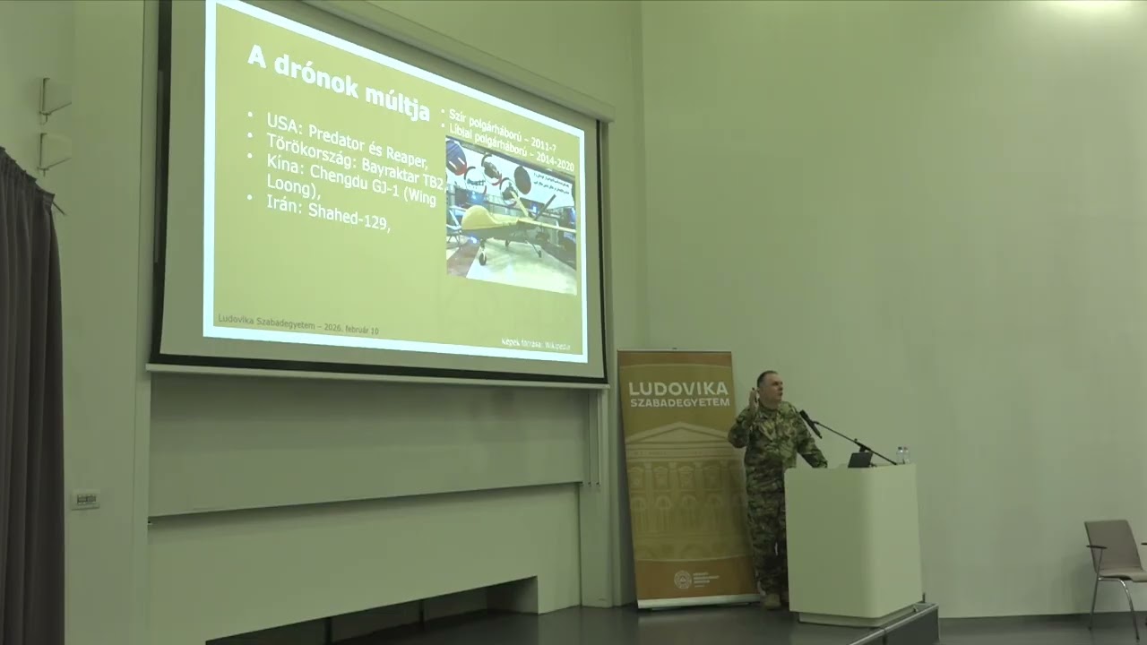 Ludovika Szabadegyetem - Dr. Végvári Zsolt alezredes (2026.02.10.)