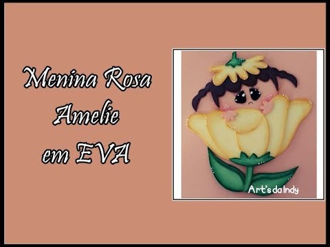 menina rosa em eva