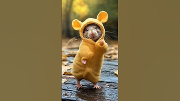 Mouse Cute Dance 🐭😂 #mouse #cute #dance #animaldance #petdance