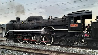 台鐵 6629次 富岡鐵道藝術節專列 本務DT668(日本D51形) +5折莒+補機E406 中壢 富岡活動紀錄