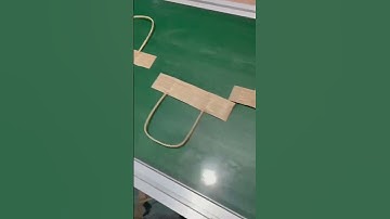 Paper Bag Paste Loop Handle Gluing Machine