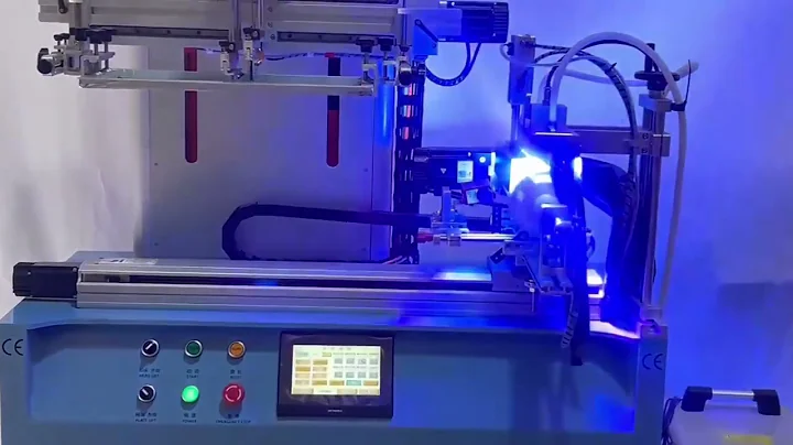 LC   400ES+UV semi automatic printing single color  cup