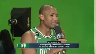 Al Horford Full Interview | Celtics Media Day 2022