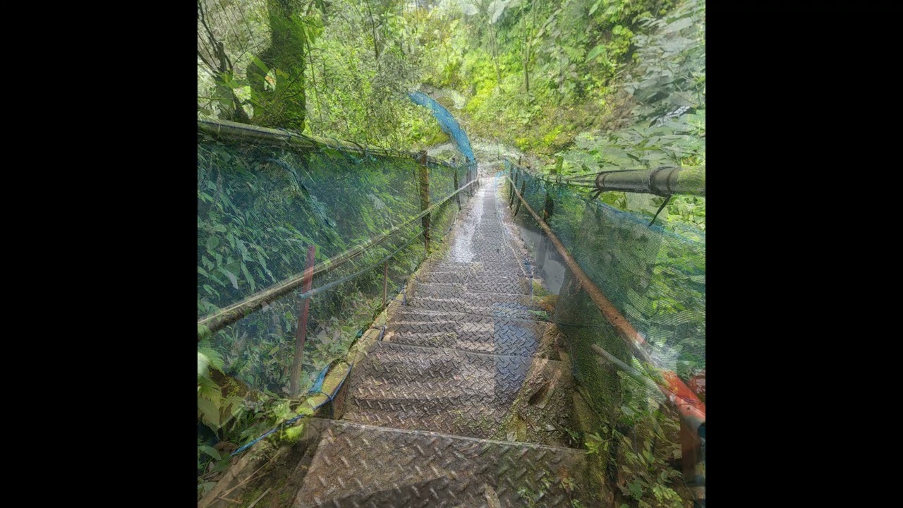 인도네시아 말리 세와 폭포