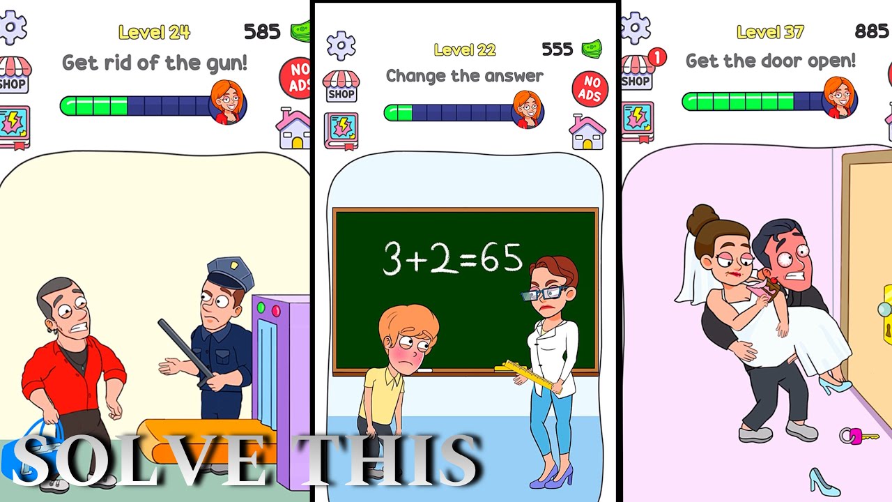 Solve this and on black board / Hide My Proof / Puzzle Game / Gameplay / Viral Games /