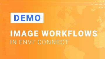 Image Workflows in ENVI Connect | DEMO
