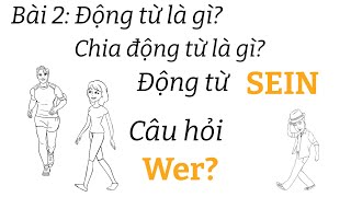 Ngữ pháp tiếng đức A1.1 | Bài 2 | Động từ SEIN | Động từ/Chia động từ là gì | Mít học tiếng đức