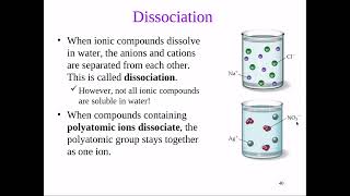 Chapter 7 - Aqueous Solutions