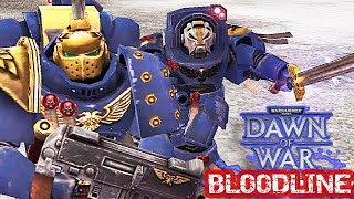 Ultramarines & Imperial Guard vs Tyranids! - Bloodline Mod | Warhammer 40000: Dawn of War Soulstorm