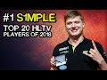 #1 S1MPLE - ЛУЧШИЙ ИГРОК МИРА! / ЛУЧШИЕ МОМЕНТЫ ЗА 2018 ГОД / TOP 20 CSGO PLAYERS OF 2018