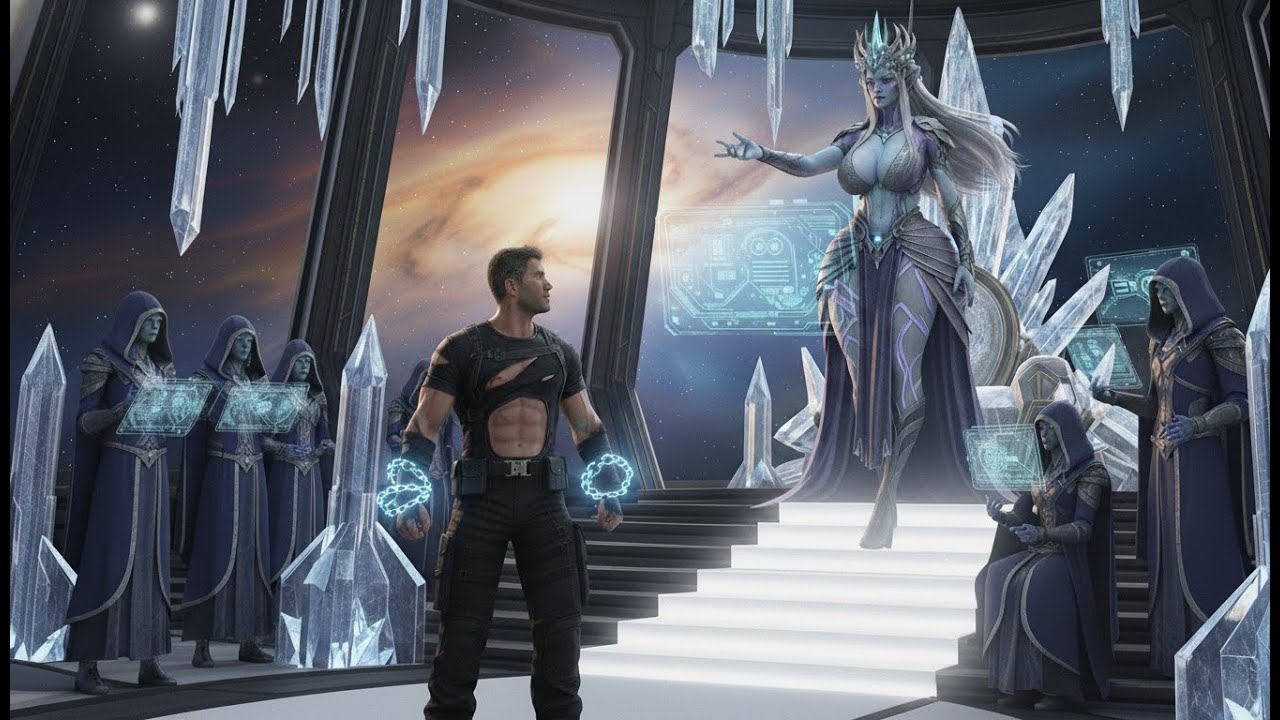 « Sal Humain, Comment compte tu résister à l'extinction,  que ton espèce mérite? » cria l'Alien hfy