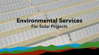 Environmental Services: Enhance Sustainability of Solar Projects