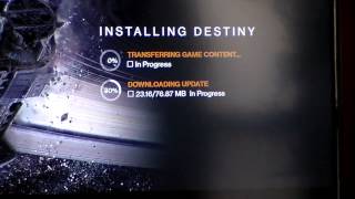 Destiny Xbox One Installation Problems (Wasp Error) Destiny Xbox One Installation Problems (Wasp Error)