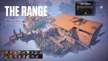 Spike defusing against 3 of the best bots with every Agent -Valorant Practice Range