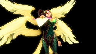 Viridian Kayle Skin - Detailed Spotlight