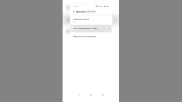 Real time network speed in vivo phone