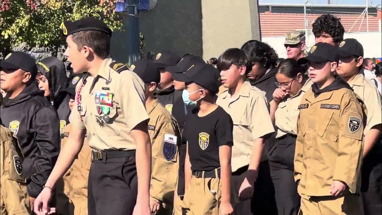 California Cadet Corps Porterville Veteran’s Day Parade 2023 YouTube