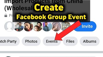 How To Create A Event On Facebook Group