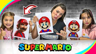 QUEM FIZER O MELHOR DESENHO DO SUPER MÁRIO, VENCE! -  Desafio