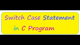 TAMIL SWITCH CASE IN C PROGRAM DEMO