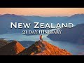 21day new zealand travel itinerary  best of north  south islands