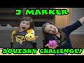 3 Marker Squishy Challenge!