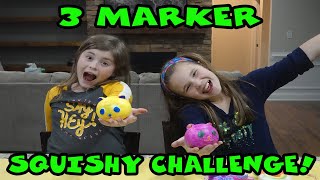 3 Marker Squishy Challenge!