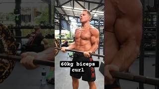 60kg biceps curl and why it matters! #gym #fitness #motivation #biceps #strength #viral