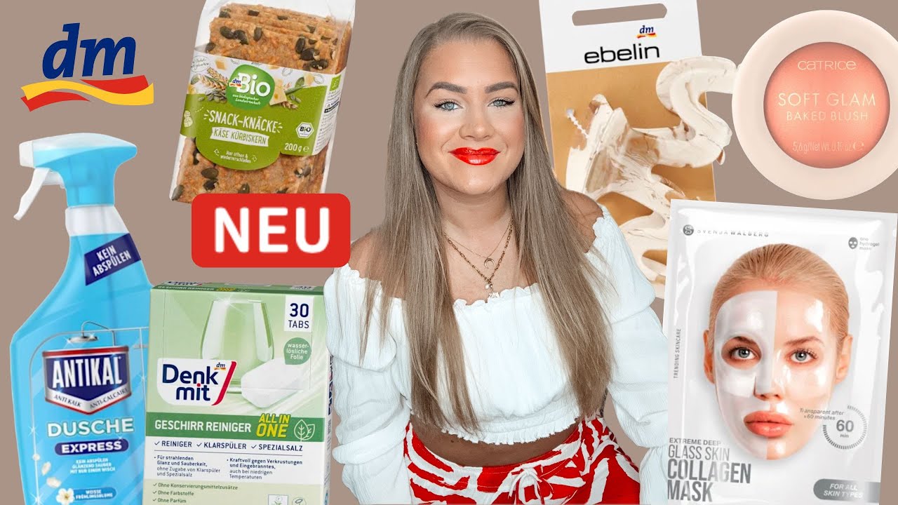Gemischter DM Haul 😍🛍️ | AUGUST 2025 | Catrice, DmBio, Ebelin, DenkMit & Co. 😍 | Michèle Schmidt