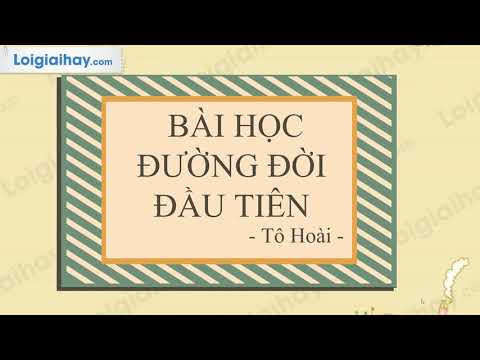 Video Soạn bài Bài học đường đời đầu tiên SGK Ngữ văn 6 tập... - youtube